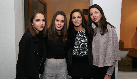  Pau, Nuria, Paty e Isa.