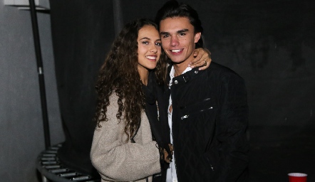  María Meade y Jaime Ruiz .