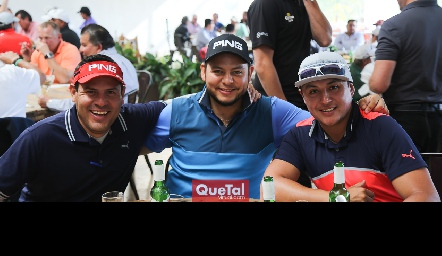  Daniel, Lucio y Jesús Martín del Campo.