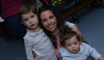  Juan Pablo, Marimar y José María.