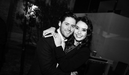  Abraham Salgado y Ana Gaby Díaz Infante.
