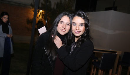  Mariana Quindós y Ana Gaby Díaz Infante.