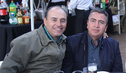 Calolo Pérez y Gerardo Félix.