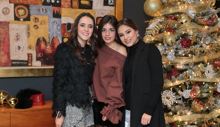  María Cueli, Analú Díaz y Claudia Rodríguez.