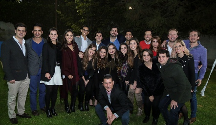  Los Fierros con sus parejas.
