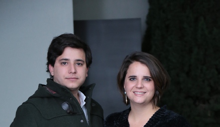  Mauricio Rodríguez y María Autrique.