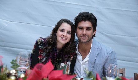  Daniela Valle y José Luis Leiva.