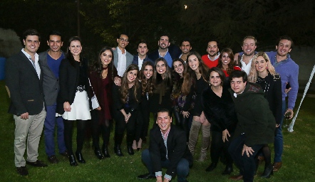  Los Fierros con sus parejas.