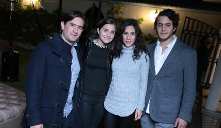  Fernando Abud, Eugenia Musa, Irasema y Julián Abud.