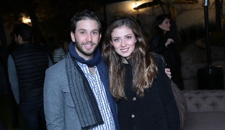  Andrés Torres y Elizabeth Treviño.