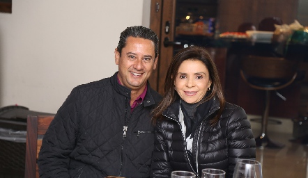 Manuel González y Lupita Mercado.