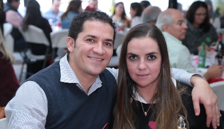  René Pierdant y Rocío Muriel.