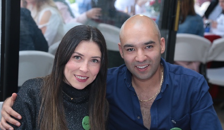   María José Treviño y Alejandro Castillo.