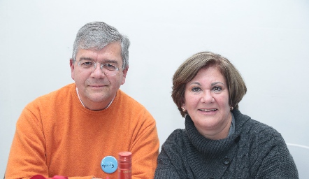   Fernando Vivanco y Chita Gómez.