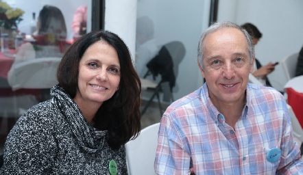  Gaby Meade y Federico Díaz Infante.