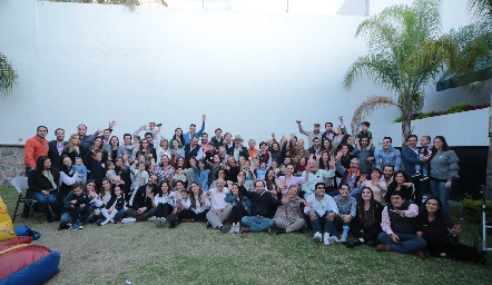   Una gran familia.