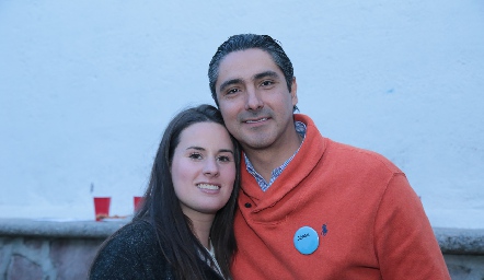  Isa López y Jorge Cortés.