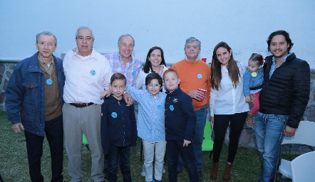  En familia.