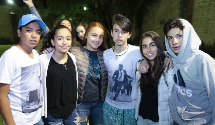  Manuel Flores, Ana Elisa González, Nuria Naranjo, Eduardo Siller, Anyul Zapata y José Ramón Gómez.
