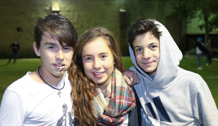  Eduardo Siller, Ana Isa Jonguitud y José Ramón Gómez.