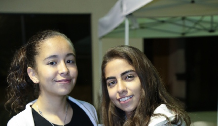  Ana Elisa González y Anyul Zapata.