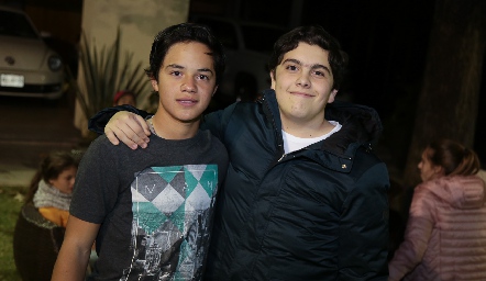  Pato Aguillón y Javier Dávila.