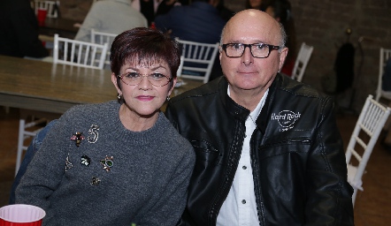  Norma Rivera y Miguel Ángel Villanueva.
