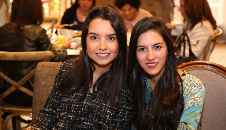  Gaby Díaz Infante y Claudia Díaz de León .