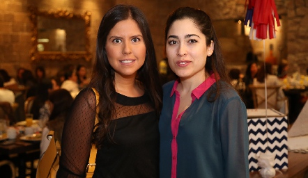  Ana Sofía Mora y Mercedes Cadena .