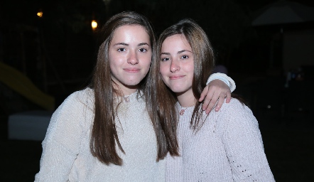  Dani y Andrea Sánchez.