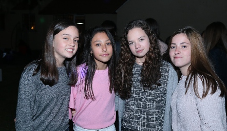  Ale, Arantza, Ale y Andrea.