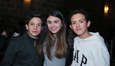  José Ramón, Vale y Juan Carlos.