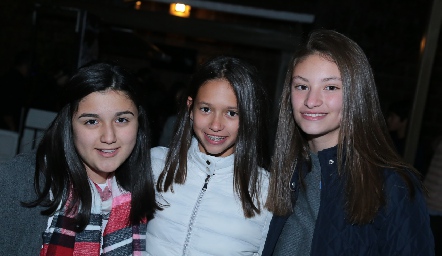  Sofi, Sara y Diana.