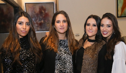   Raquel Cardona, Marijó Ocejo, Andrea Parra y Ana Sofía Zuñiga.
