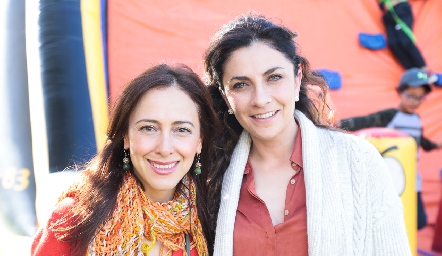  Sandra Aldrete y Ale de Güemes.