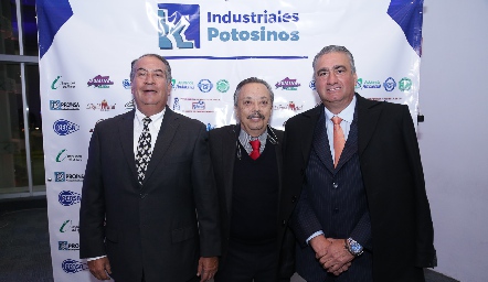  Guillermo Torres, José Sigona y Raúl Martínez.