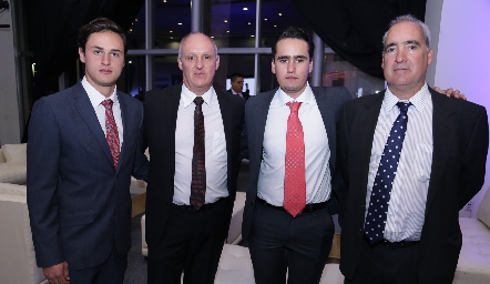  José Victoriano Martínez, José Victoriano Martínez, Ricardo Raymond y Ricardo Raymond.