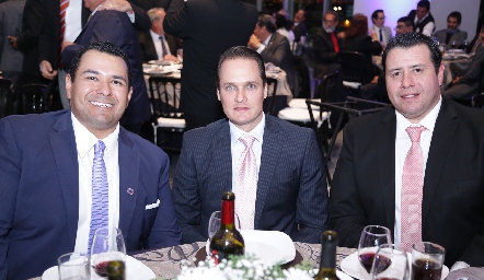  Alejandro Torres, Gastón Santos y Juan Pablo Torres.