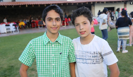  Daniel y José Luis.