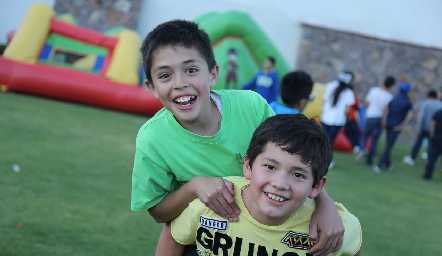  Juan Carlos y Rafael.