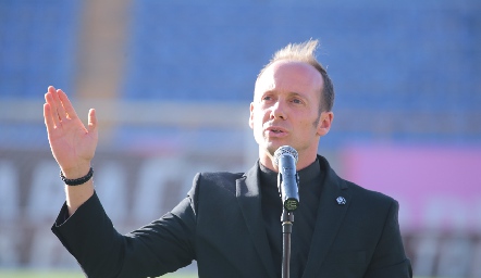  Padre Pablo Roger en la Inauguración de la Copa del Rey.