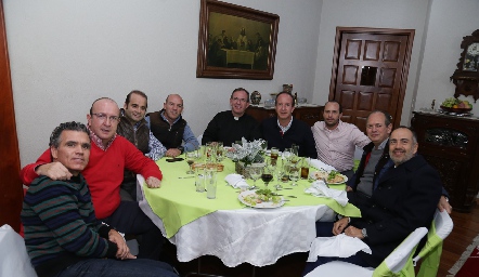  Luis Motilla, Manuel Martín, Juan Carlos Villalobos, Gerardo y Gabriel Del Valle, Nacho Martín, Caco Corripio, Manuel Del Valle y Marcelo de los Santos.