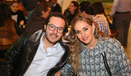 Santiago Zamanillo y María Torres.