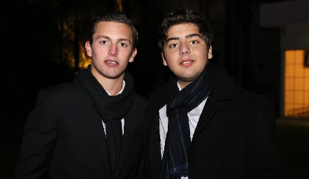 Eugenio Pizzuto y Juan Pablo Payán.