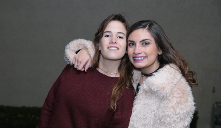  Montse Barral y Ana Sofía Rodríguez.