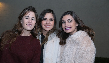  Montse Barral, Marisol Cabrera y Ana Sofía Rodríguez.