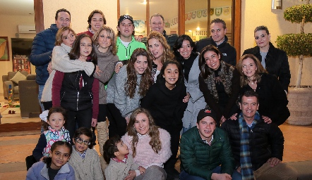  Posada en familia.