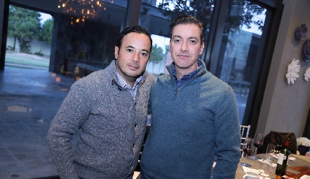  Alejandro Stevens y Marcelo Galán.