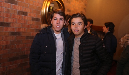  Raúl Suárez y Gonzalo Alcalde.
