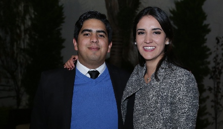  José Pablo Domínguez y Paulina Torres.